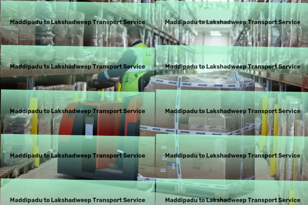 Maddipadu to Lakshadweep Courier And Parcel Drive your business forward with our unparalleled Indian logistics support! - Express parcel services