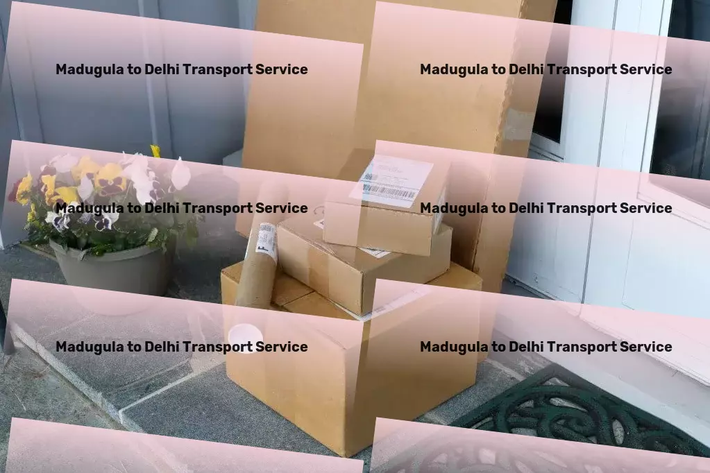 Madugula to Delhi Bike Transport And Scooty Courier A leap forward in efficient logistics management within India. - Rapid freight transport